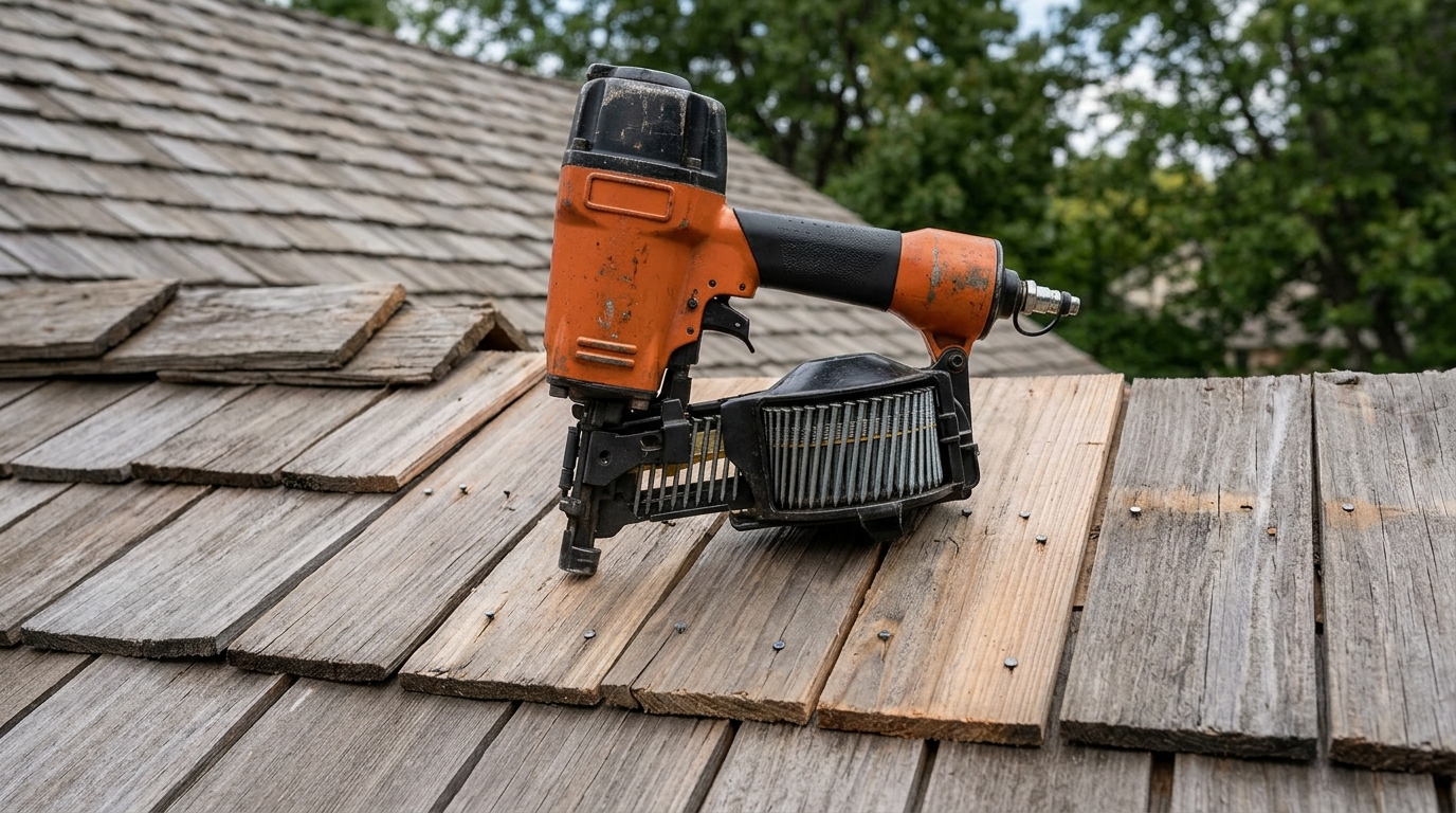 Illustrative roof repair photograph