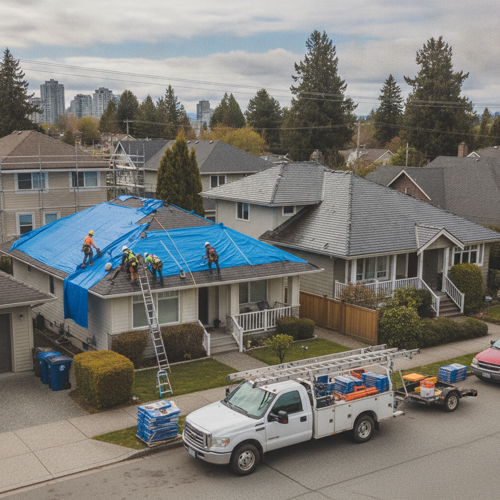 Storm Damage Inspection β Cambie Roofing Contractors Ltd