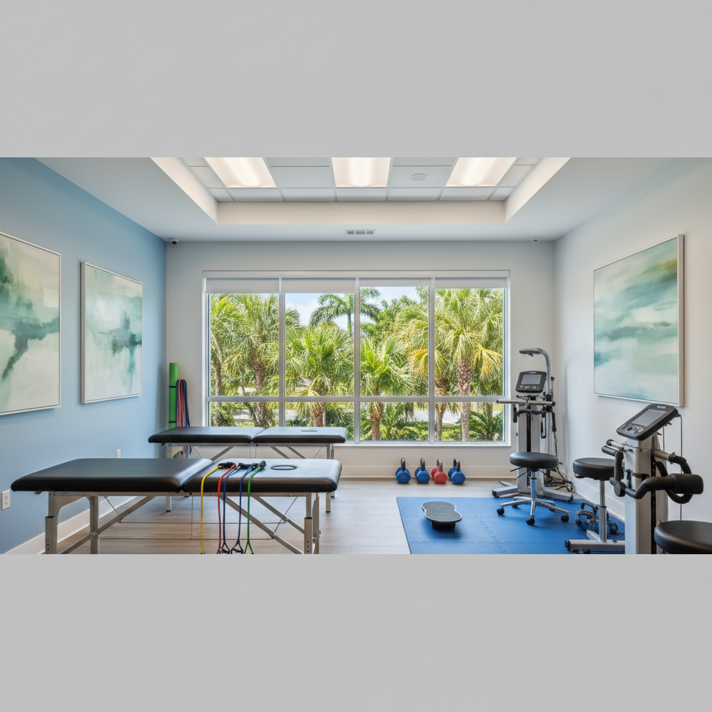 Professional Physical Therapy North Fort Myers clinic interior