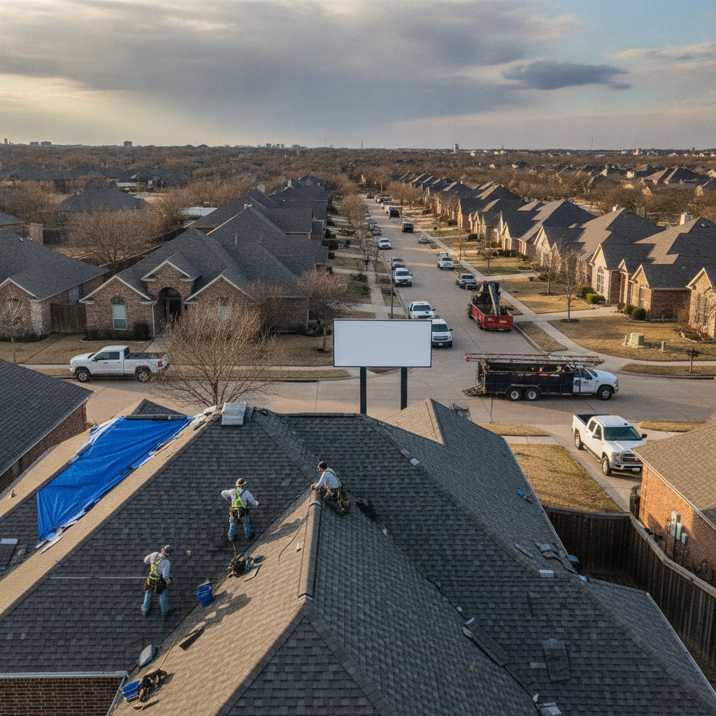 Contact Our Local Crew — Dallas Storm Roofing Contractor