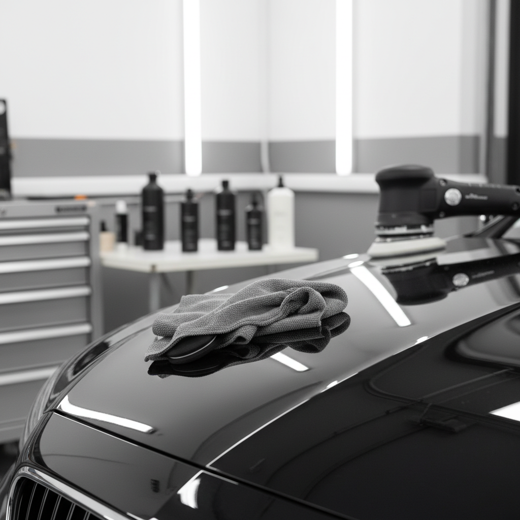 Gvincii Mobile Detailing team performing interior cleaning service