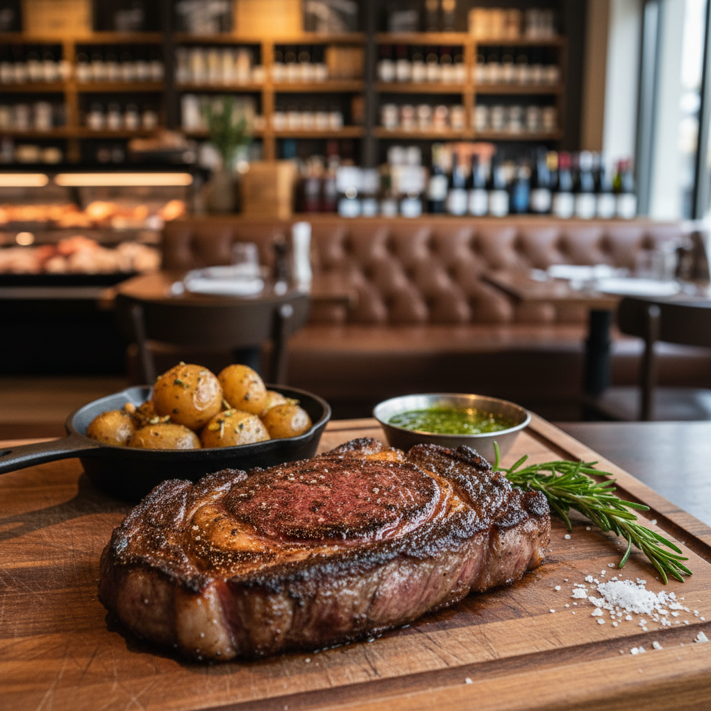 Map location of Steakhouse Bonita Springs FL