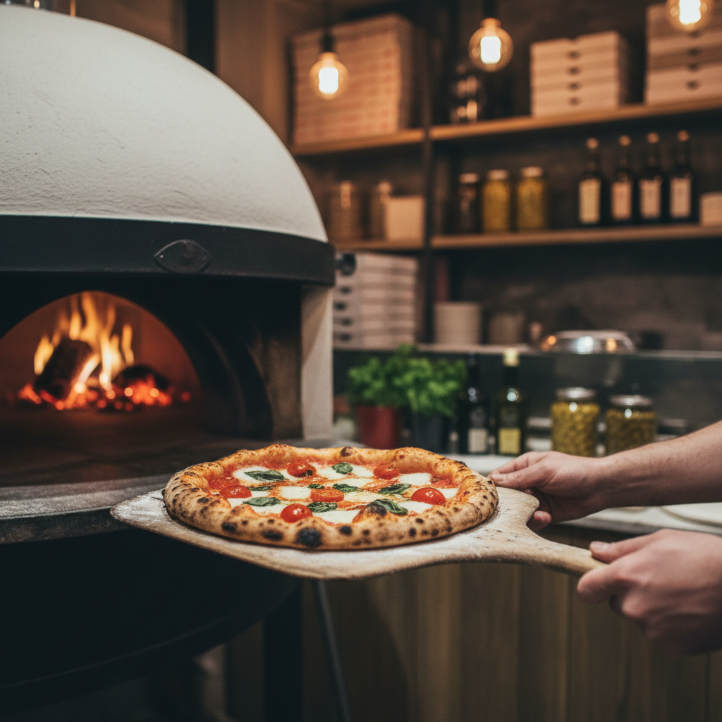 Guests enjoying a meal at Joe's Pizza near Carmine Street