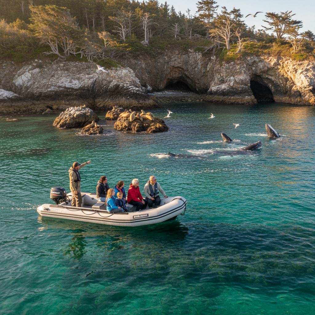 Team members from Mike's Coastal Expeditions providing professional services near Brickell