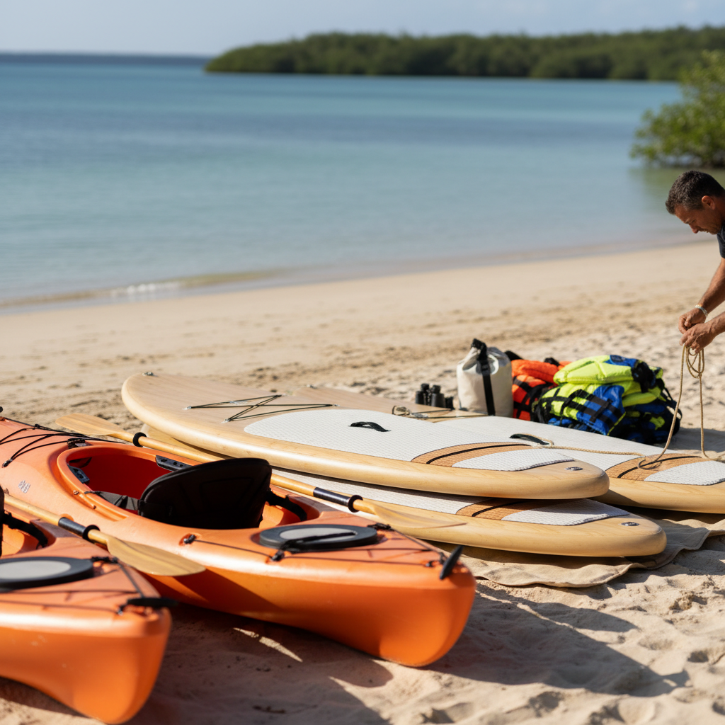 Scenic mangrove tunnels near Big Hickory Island