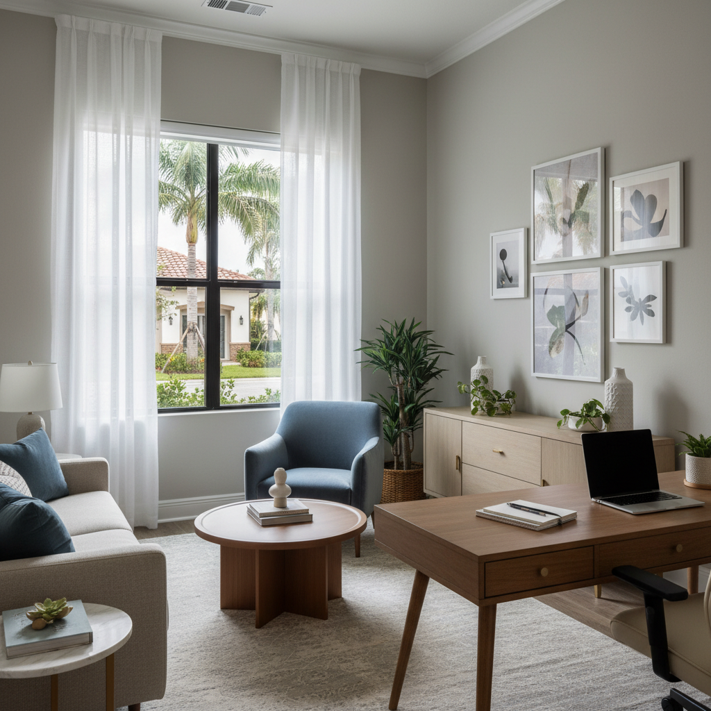 Professional meeting discussing Fractional Cpo Bonita Springs strategies in a modern office