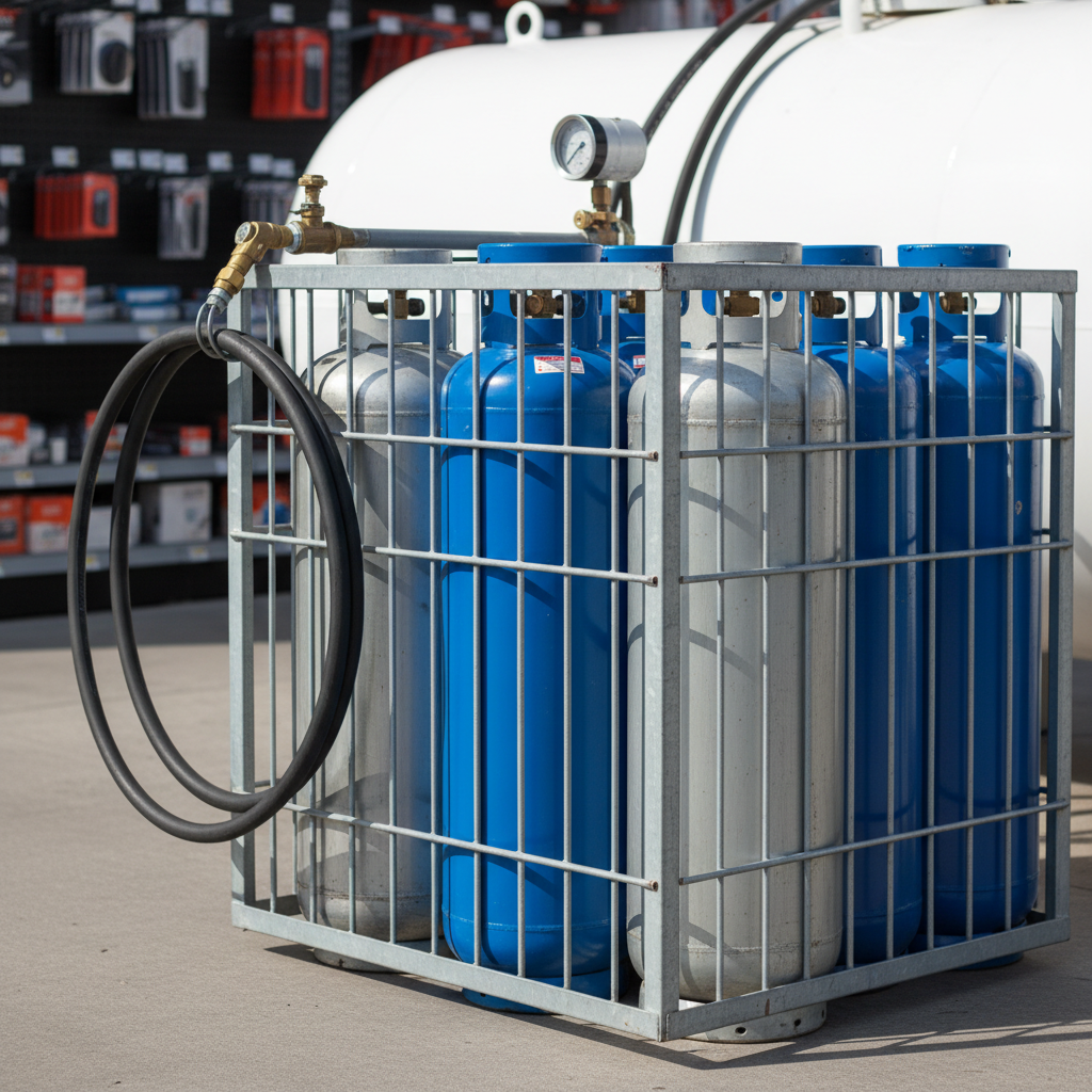 Propane Tank Refill Service for BBQ and RVs