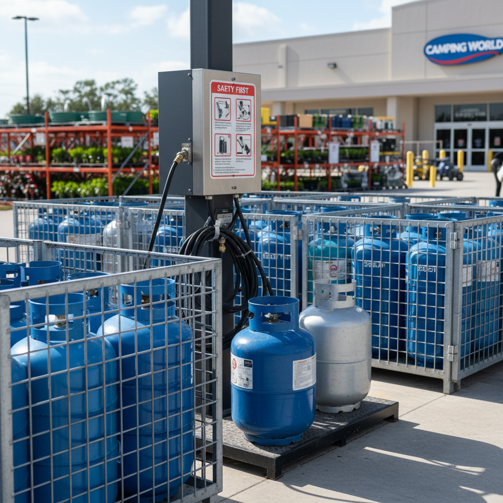 Propane Filling Station Fort Myers services for RVs and tanks