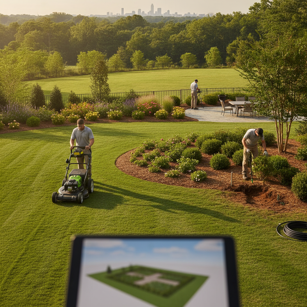 Our Lawn Services — Queen City Lawn & Landscape