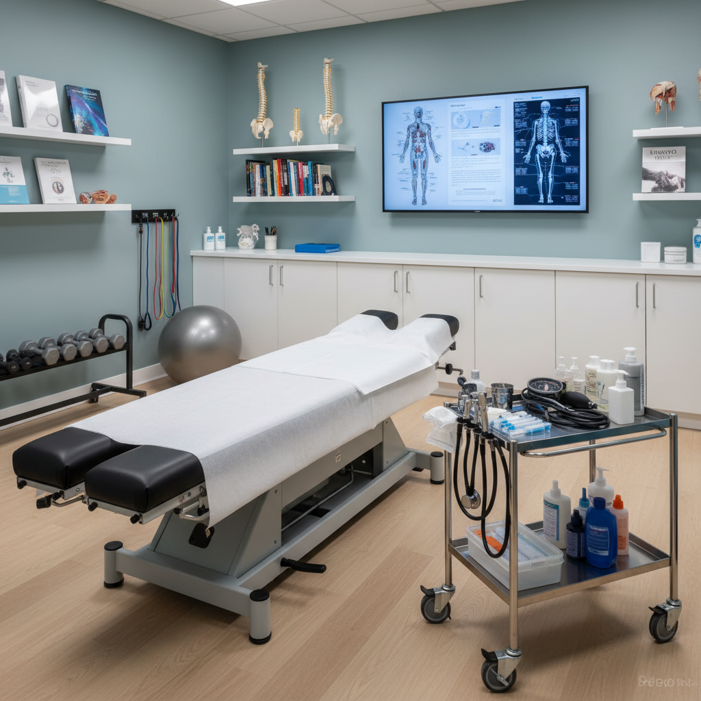 Emergency Chiropractor Stuart FL treating a patient for back pain relief