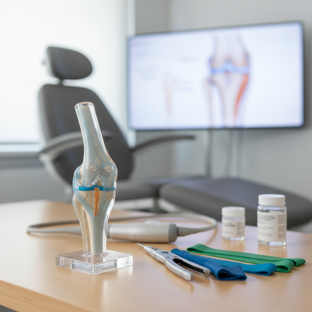 Advanced medical equipment for Laser Therapy for Knee Pain